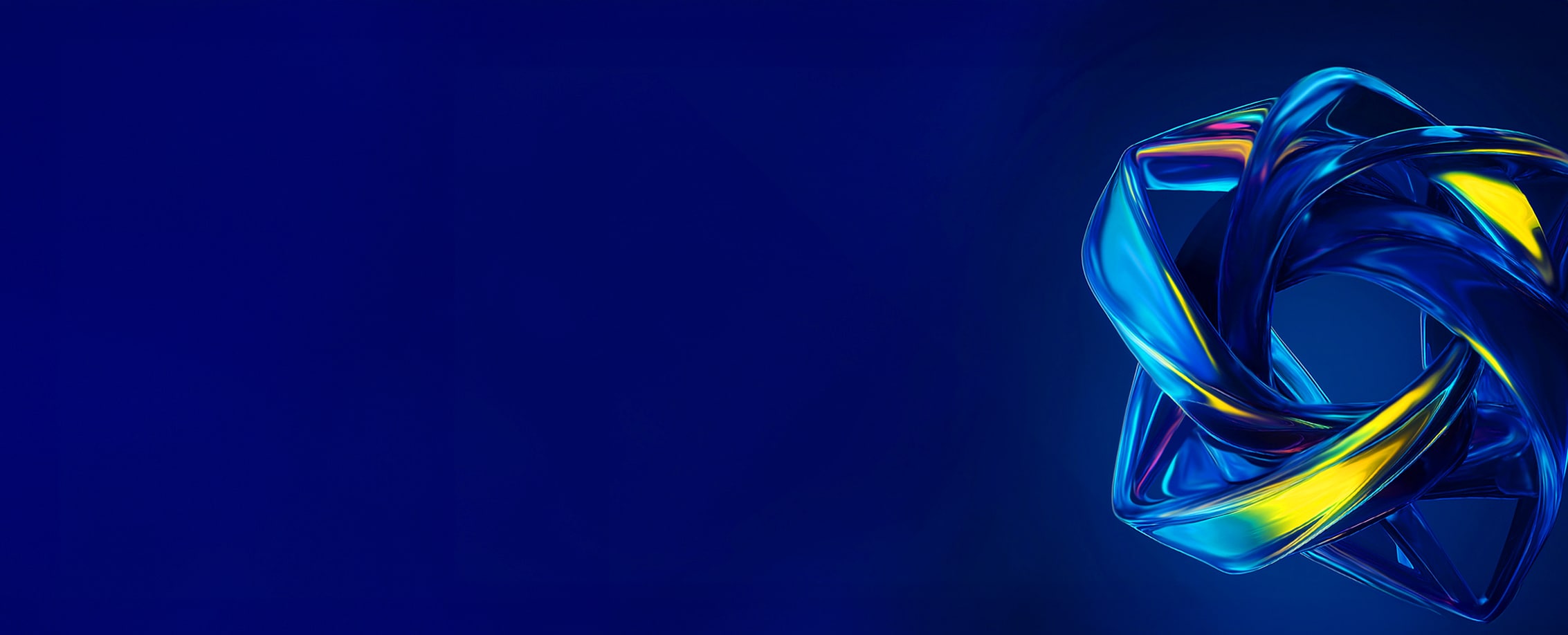 Data Platform Services Hero - alpha lettering with abstract color lines