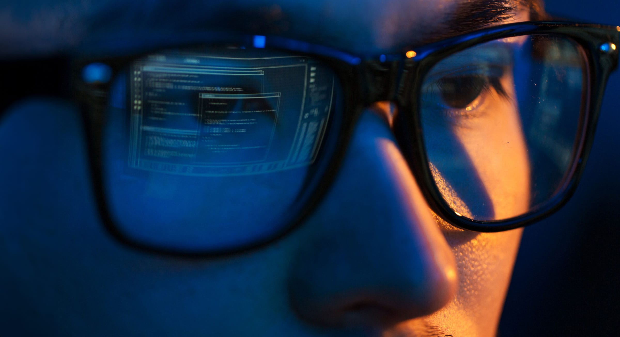 Data Platform Services Hero - alpha lettering with abstract color lines