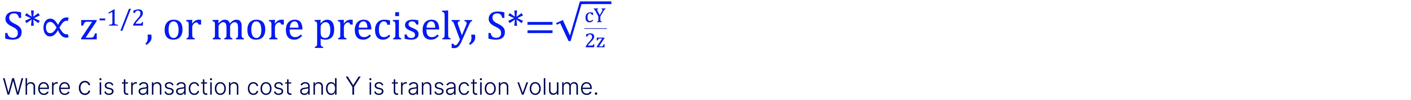 Equation stable coin 1